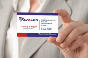 Avalon Business Cards