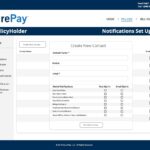 InsurePay-Application Mockup-Policy-Notifications Set Up-Pop Out
