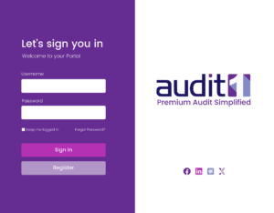 Audit1 Log In Page